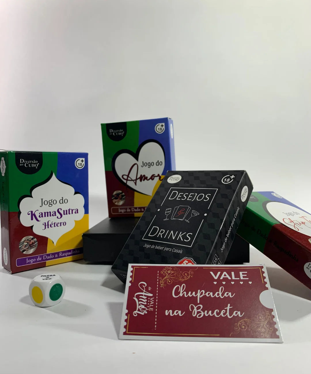 Kit 5 Jogos Noite Completa