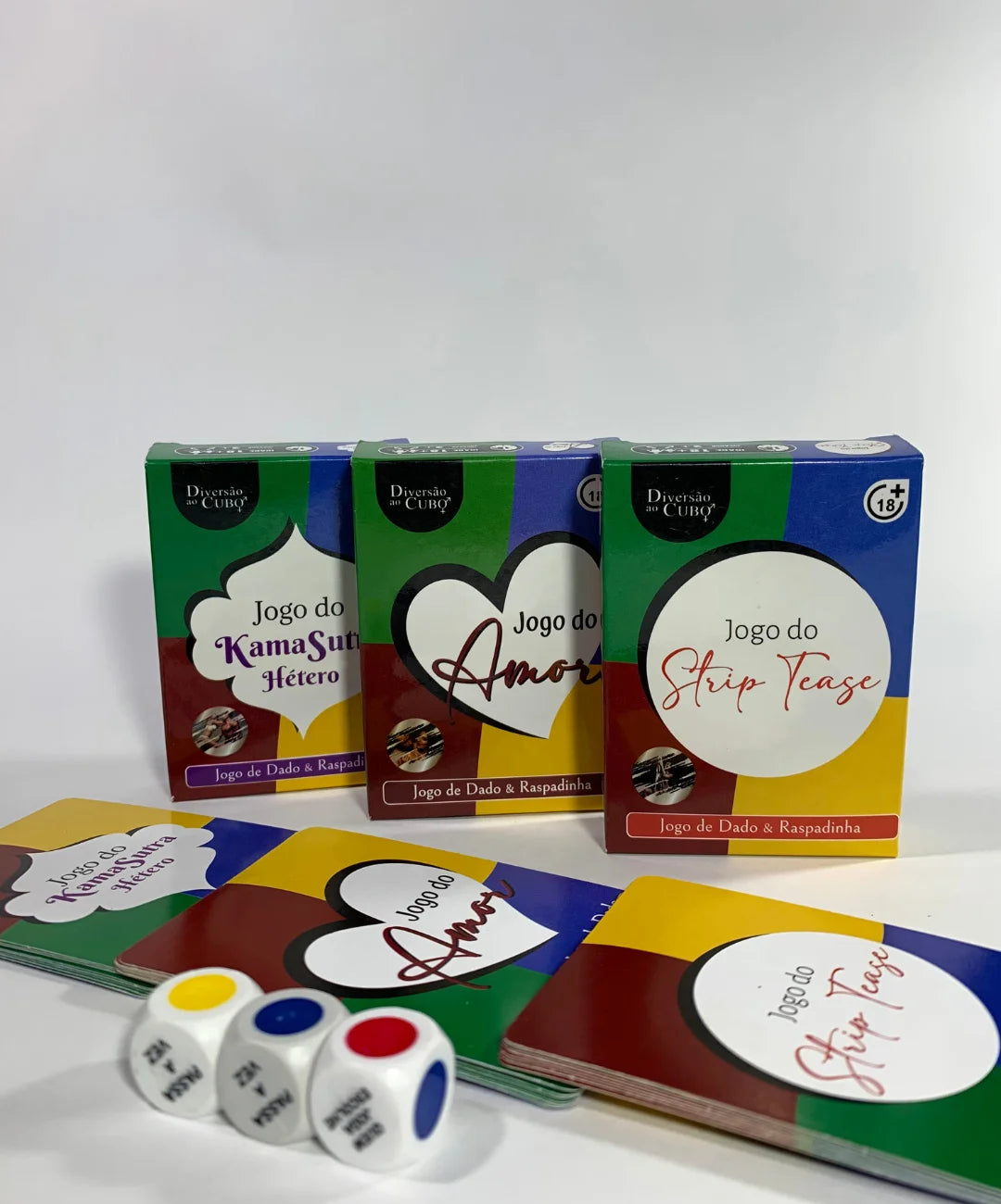 Kit 3 Jogos Trio Espetacular